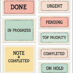 Status & Priority - Sticker Sheet v7